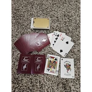 Vtg Rocking C Ranch Playing Cards Deck Of Cards